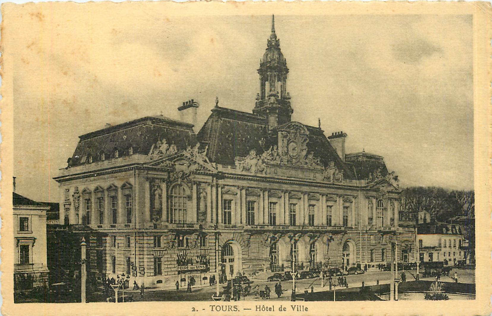 CPA Tours Hotel de Ville 