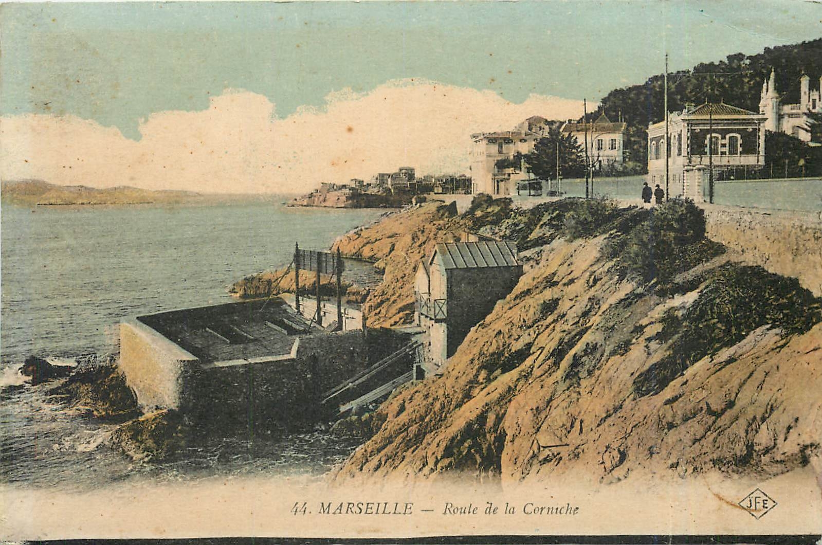 CPA Marseille Route de la Corniche 