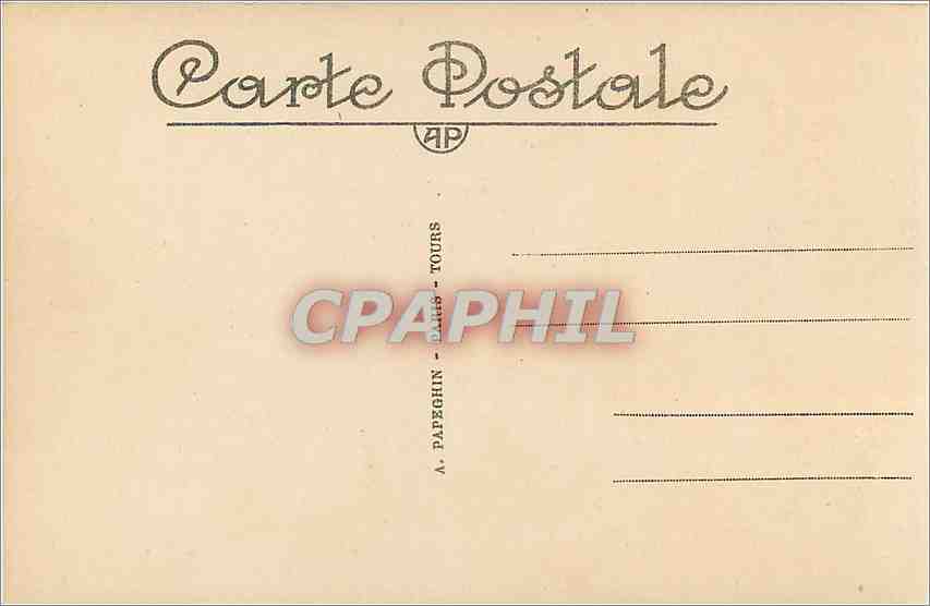 CPA Versailles Le Parc Les Bains d'Apollon  — Rückseite