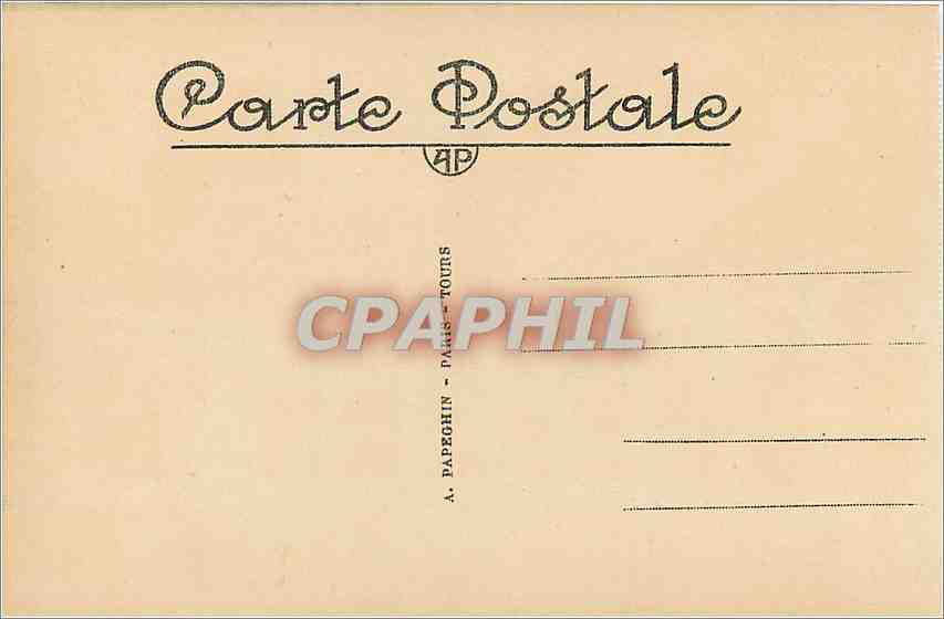CPA Versailles Le Chateau et l'Orangerie  — Back