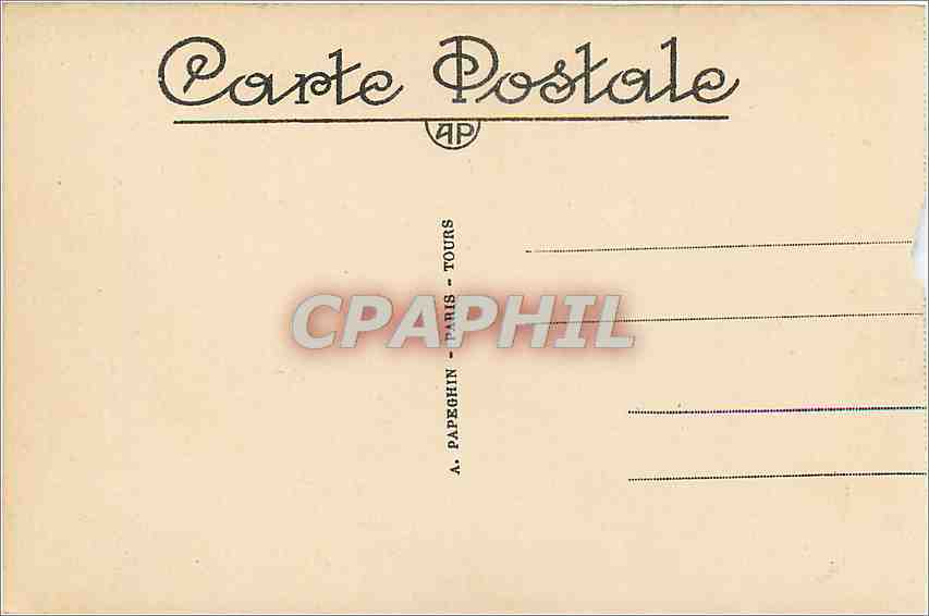 CPA Versailles Parc du Petit Trianon Le Temple de l'Amour  — Verso