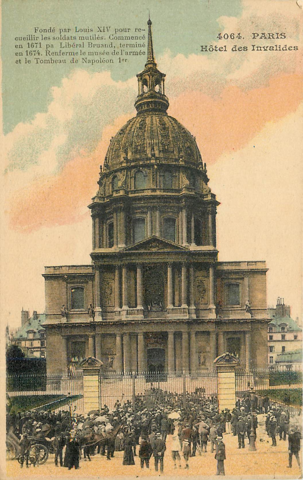 CPA Paris Hotel des Invalides 