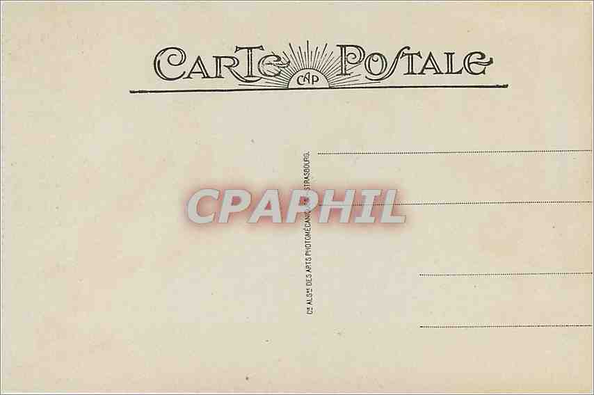 CPA Monte Carlo Le Musee Oceanographique et le Cap Martin  — Rückseite