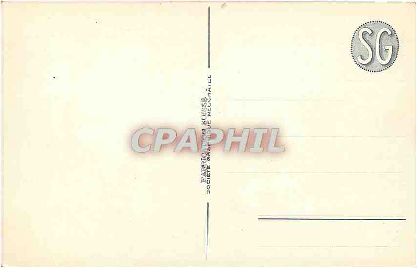 CPA Barque du Leman et Dents du Midi Bateau — Rückseite