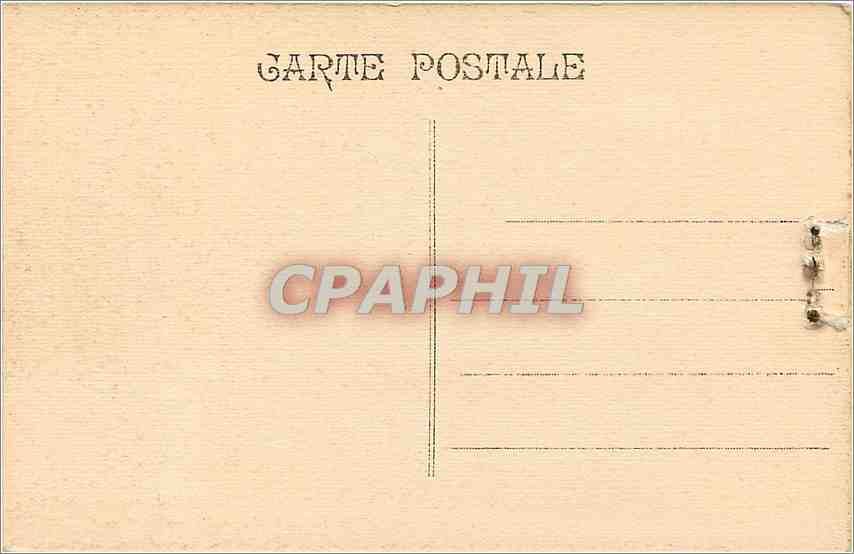 CPA Marseille Expositition Nationale Coloniale 1922 Palais de l'Aigerie  — Verso
