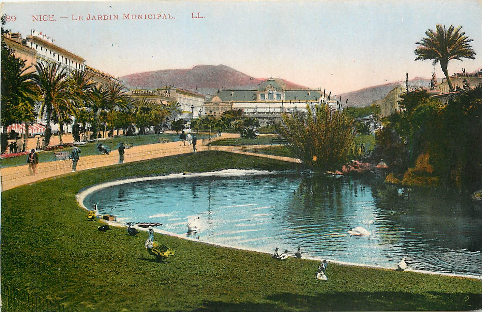 CPA Nice Le Jardin Municipal 