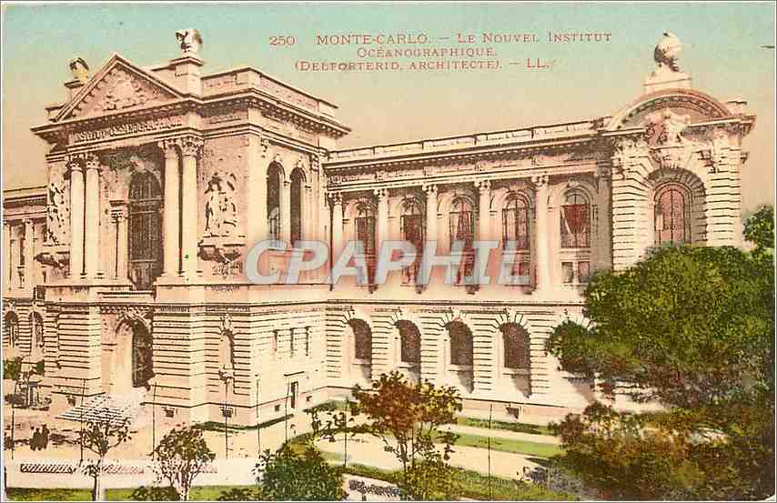 CPA Monte Carlo Le Nouvel Institut Oceanographique 
