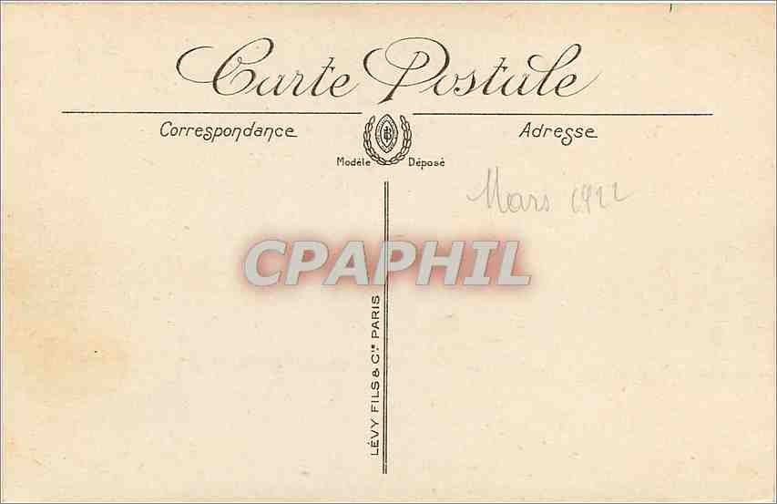 CPA Monte Carlo Le Nouvel Institut Oceanographique  — Rückseite