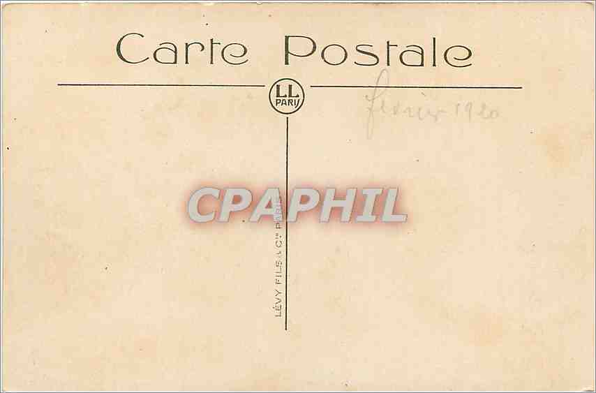 CPA Nice Le Casino Municipal  — Rückseite