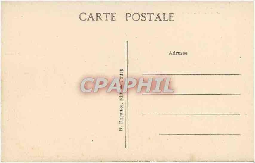 CPA Blois L et Ch Le Chateau mon hist Aile Louis XII construite par ce Roi RD  — Verso