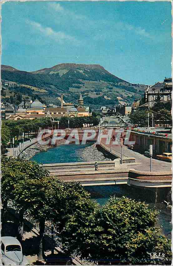 CPA La Bourboule P de D Vue sur la Dordogne 
