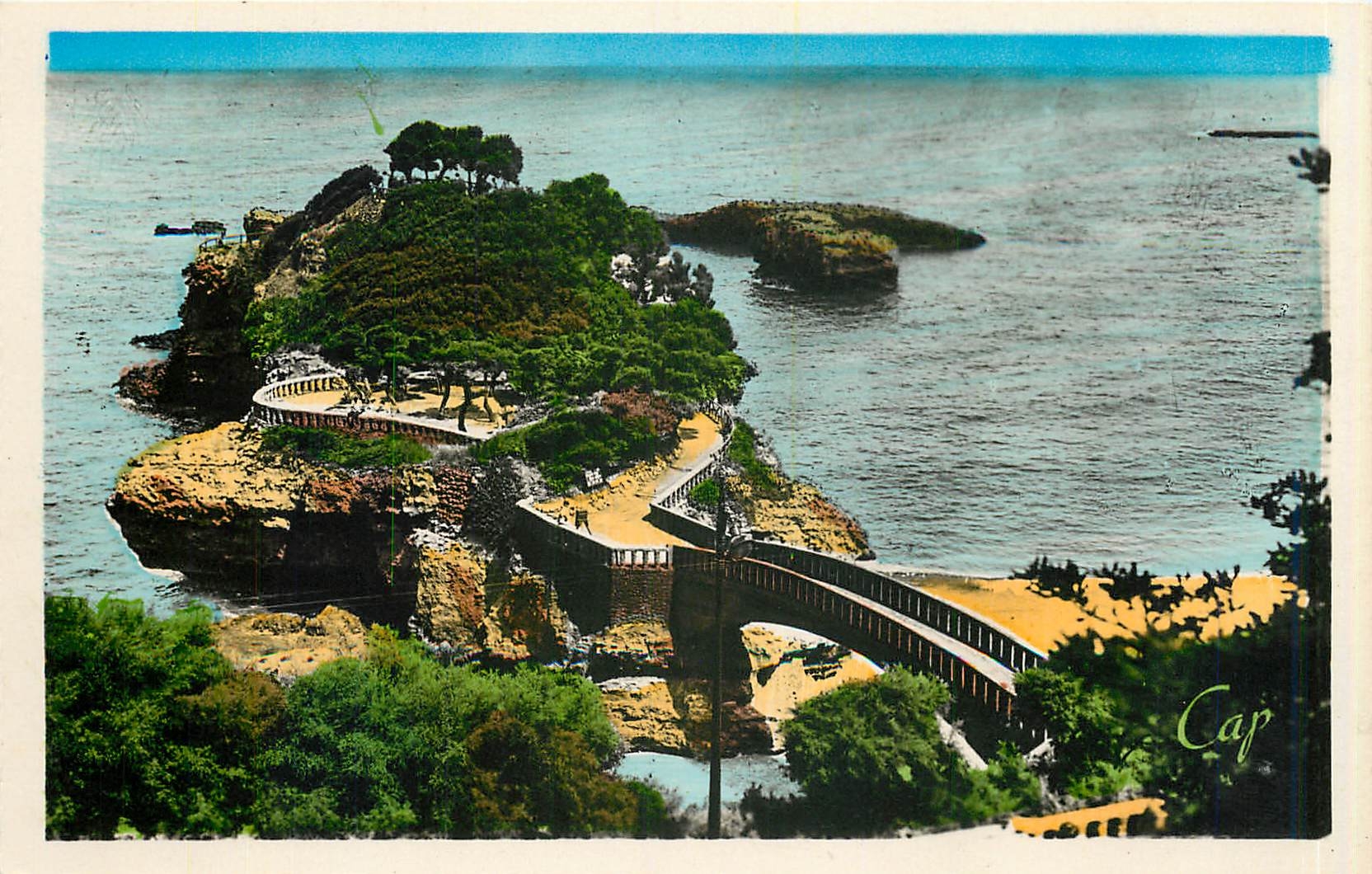 CPA Biarritz Le Rocher de Basta 