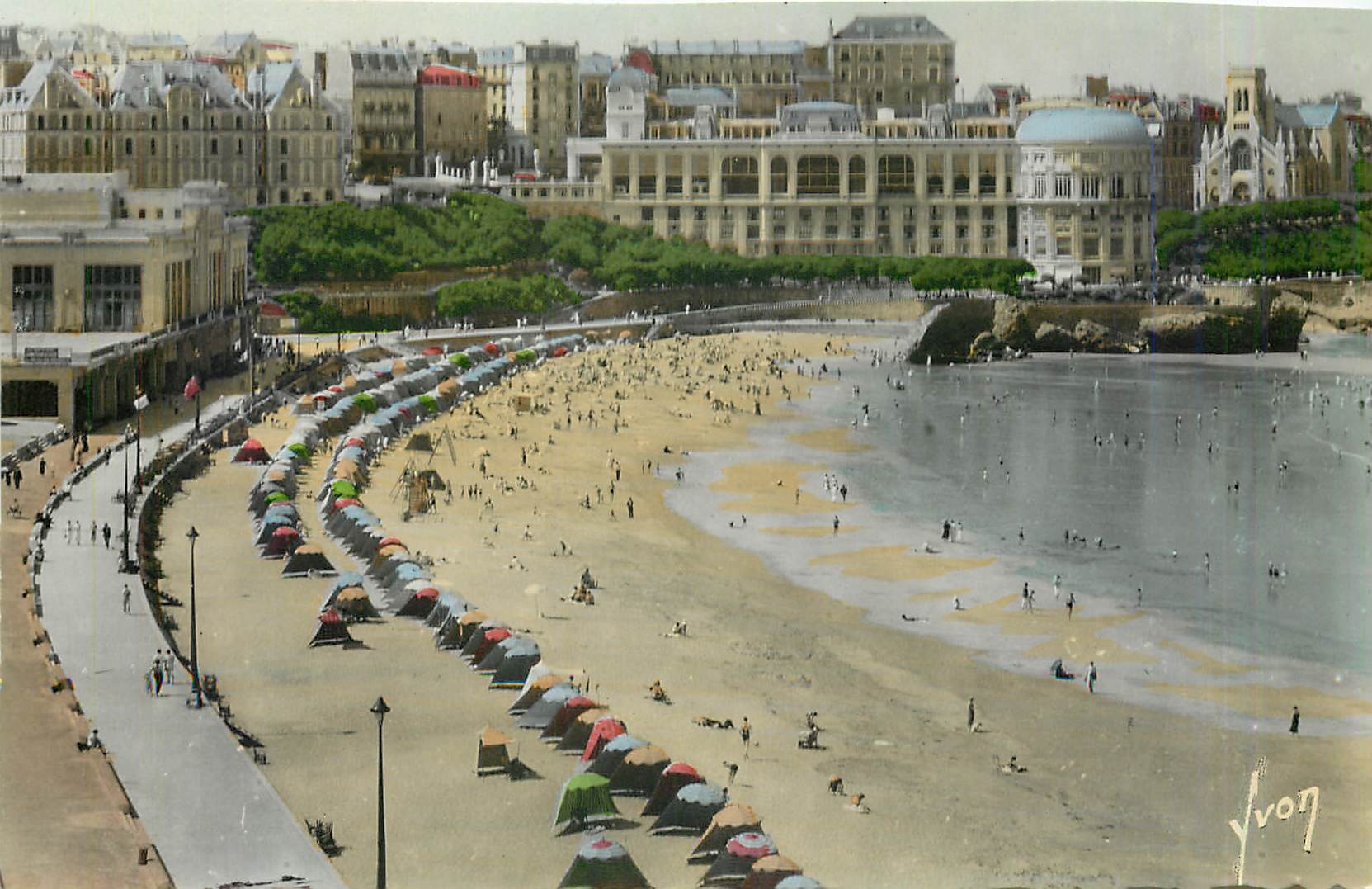 CPA Biarritz Bses Pyr La grande plage 