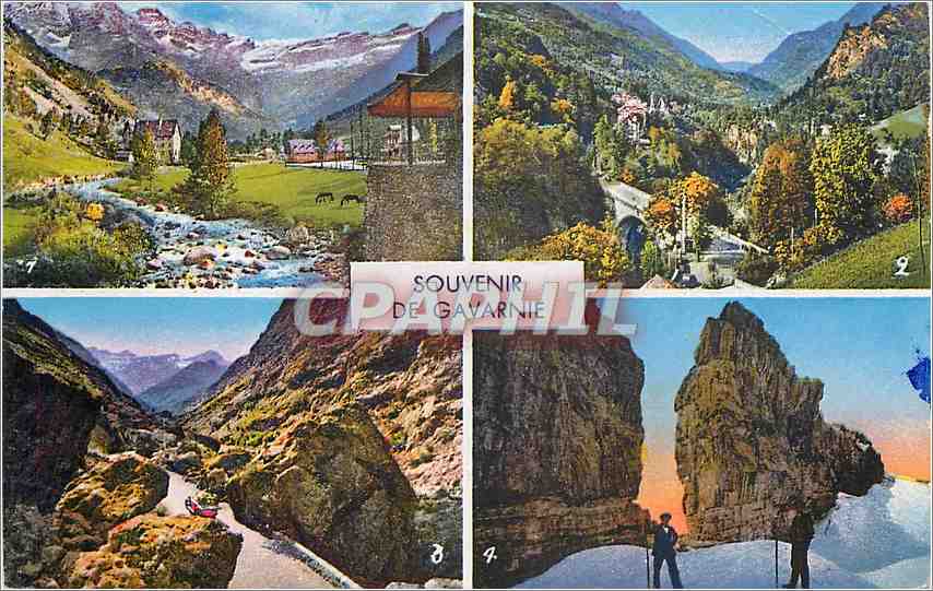 CPA Souvenir de Gavarnie 