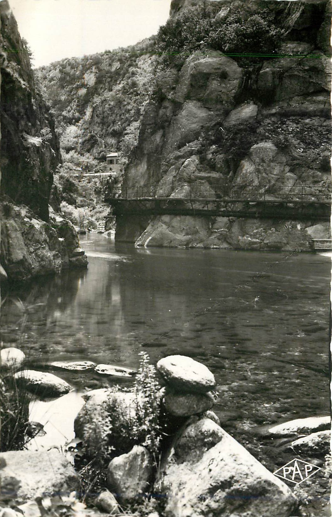 CPA Amelie les Bains Gorges du Mondony 