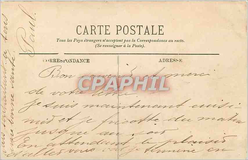 Fontainebleau — Le Palais — L'Étang et le Pavillon du Musée Chinois — LL. — Verso