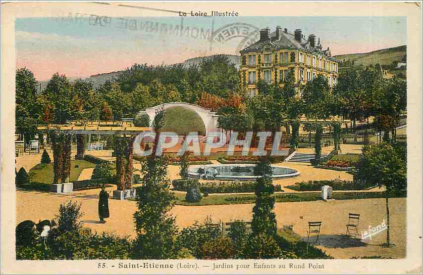Saint-Étienne (Loire) — Jardins pour Enfants au Rond Point — Lefond, n°55