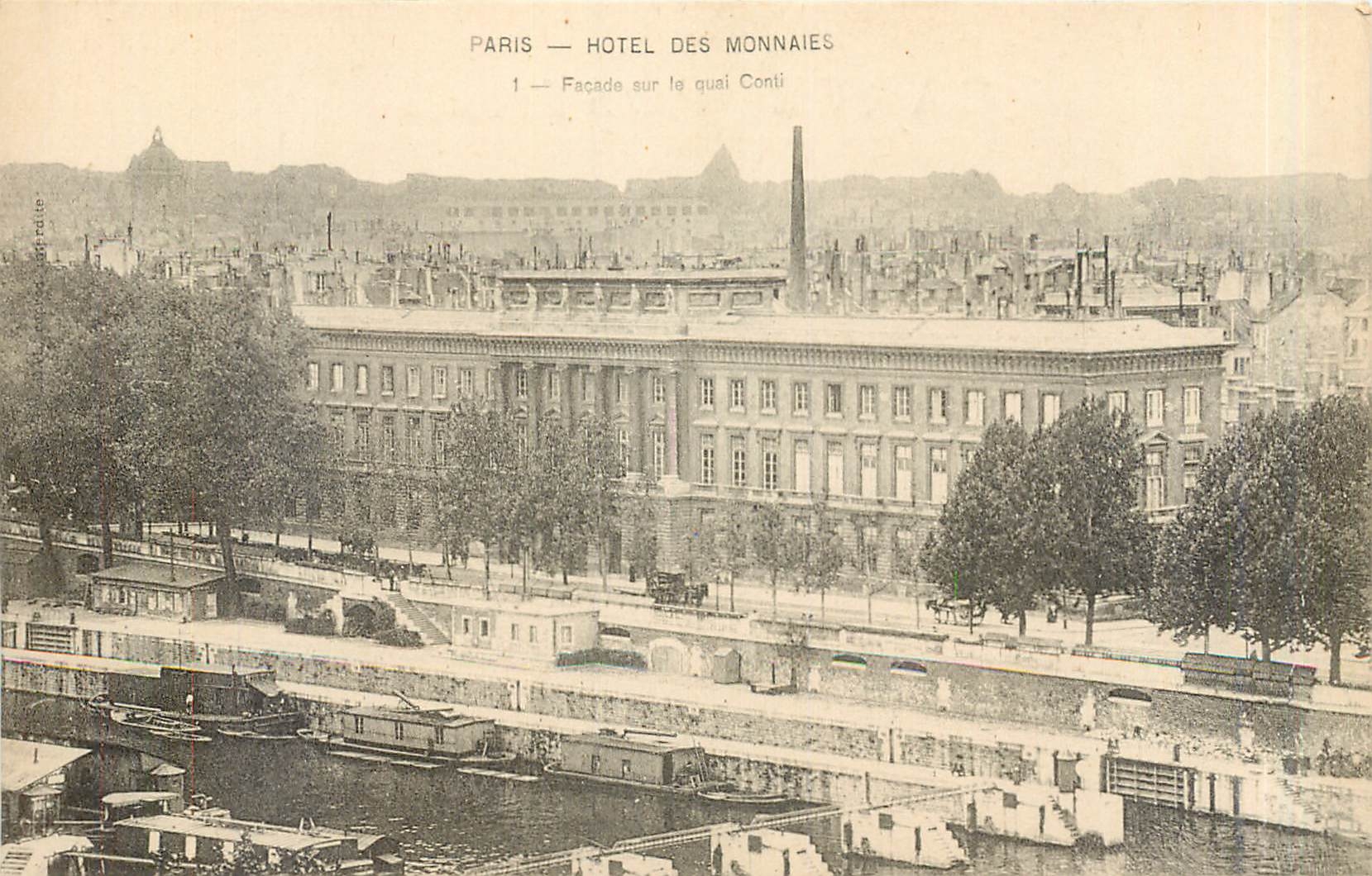 CPA Paris Hotel des Monnaies 