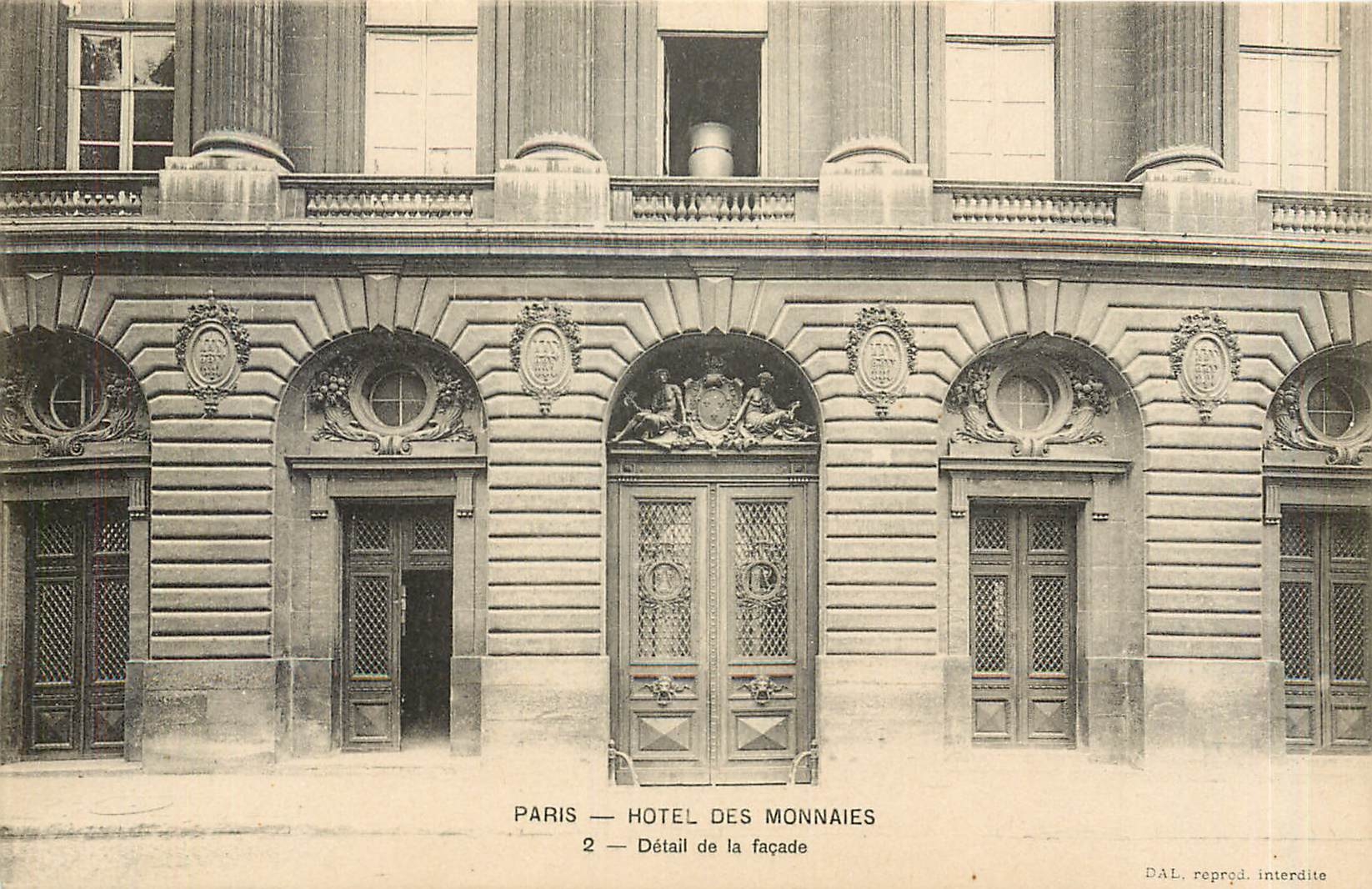 CPA Paris Hotel des Monnaies 