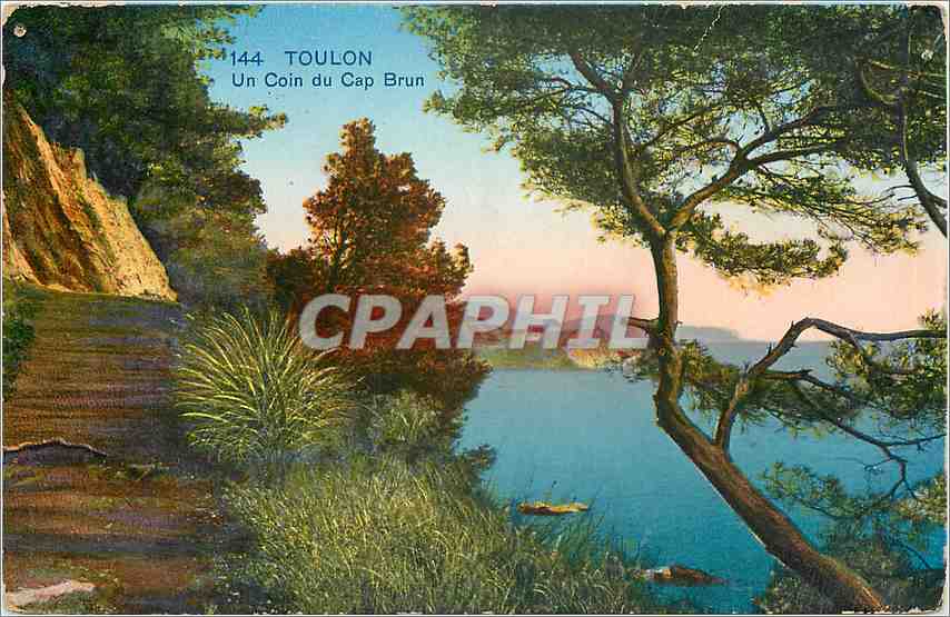 CPA Toulon Un Coin du Cap Brun 