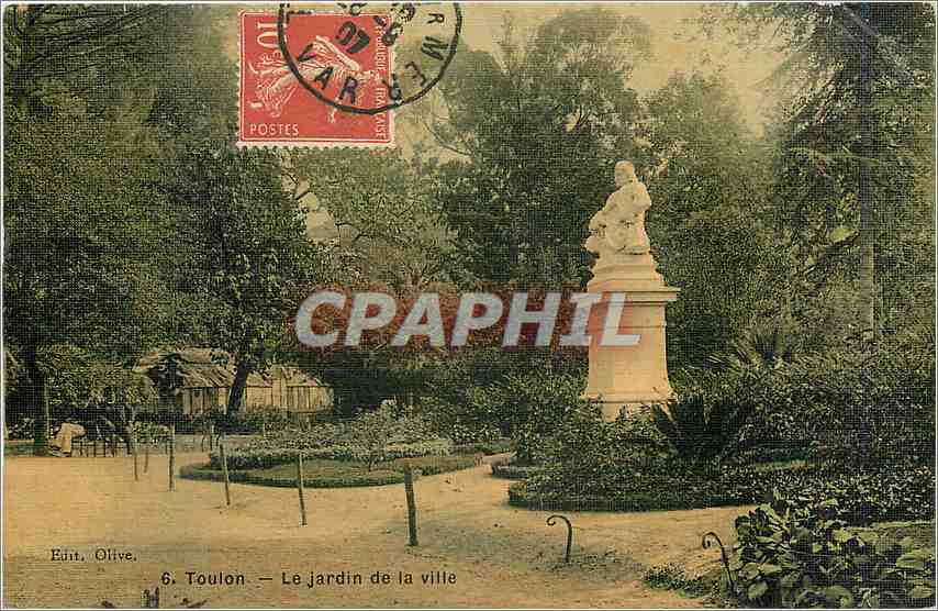 Toulon — Der Stadtpark — Olive Verlag, Nr. 6