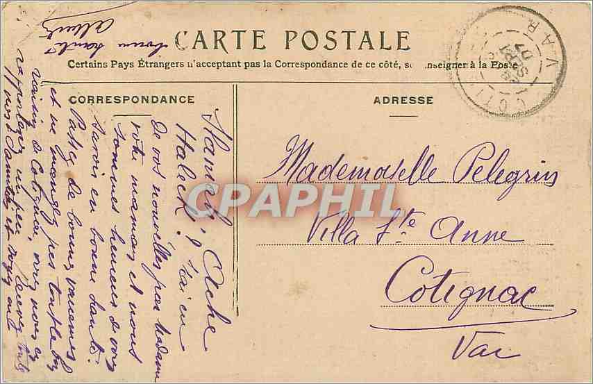 Toulon — Der Stadtpark — Olive Verlag, Nr. 6 — Rückseite