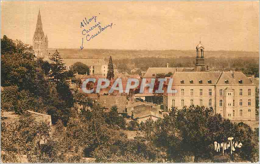 CPA Saint Maixent L'Ecole de la Terrasse de Valentine Pacand 