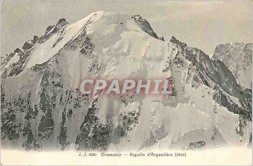 CPA Chamonix Aiguille d'Argentiere 