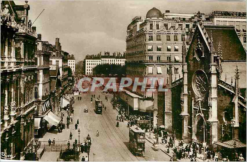 CPA Lyon Rhone Place des Cordeliers 