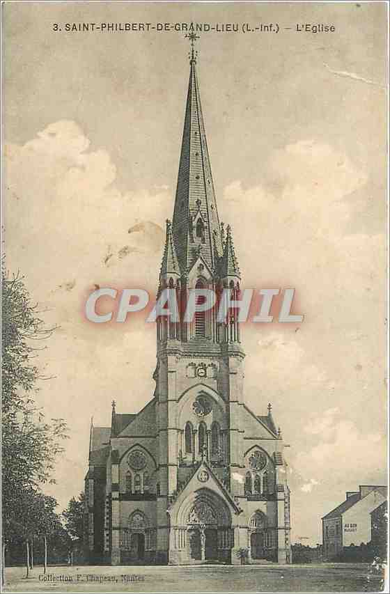 CPA Saint Philbert de Grand Lieu l'Eglise 