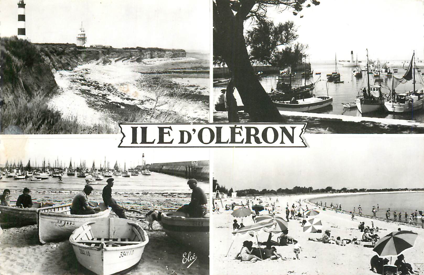 CPM Ile d'Oleron Phare Bateaux