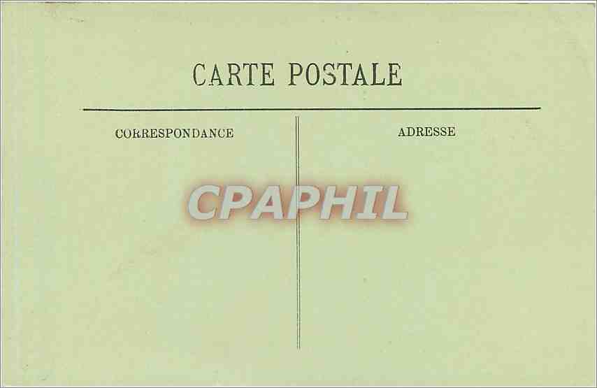 CPA Lyon Quai Claude Bernard et Pont de la Guillotiere  — Verso