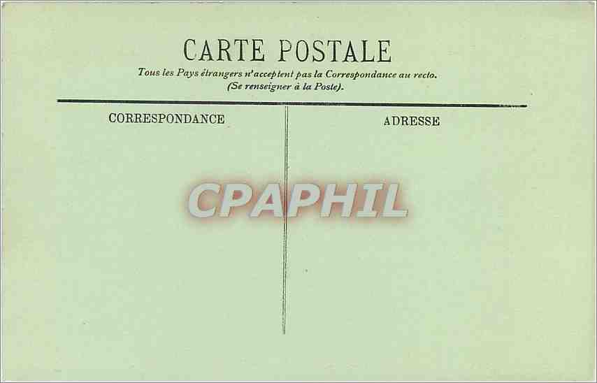 CPA Lyon Place Saint Jean Vestiges Romains  — Verso
