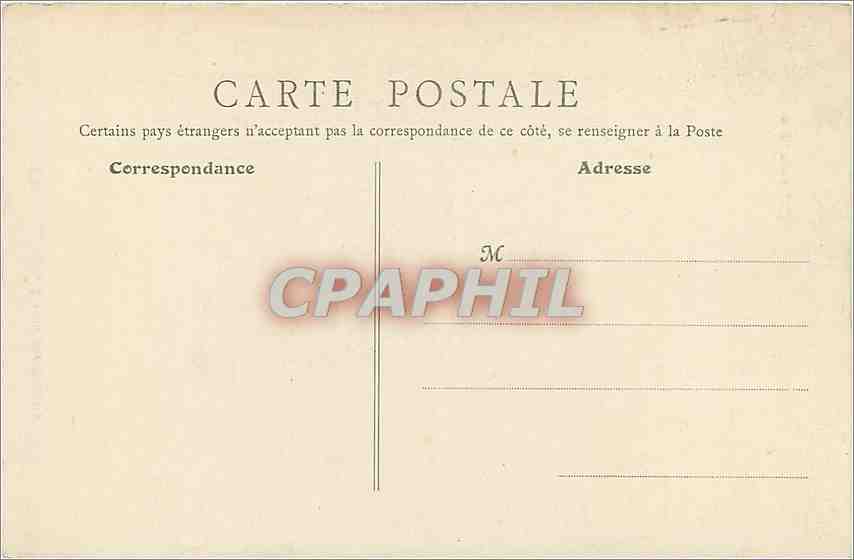 CPA Lyon Jardin des Plantes  — Verso