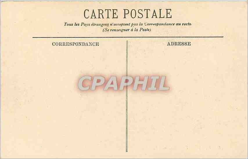 CPA Lyon Le Rhone Lion — Rückseite