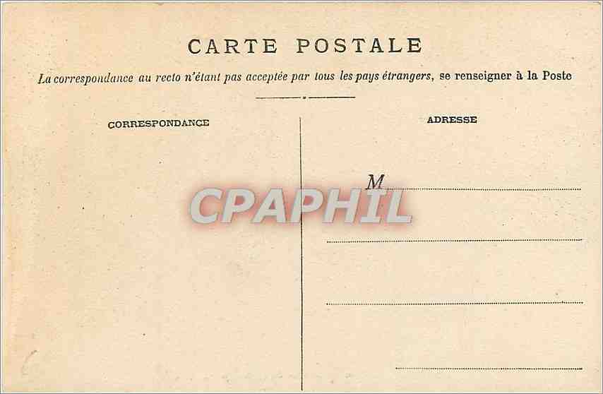 CPA Lyon Parc de la Tete d'Or Une Partie de Canot  — Verso