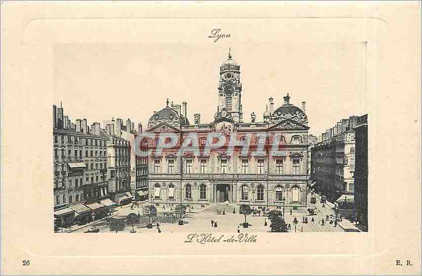 Lyon — L'Hôtel-de-Ville — E.R. n°26