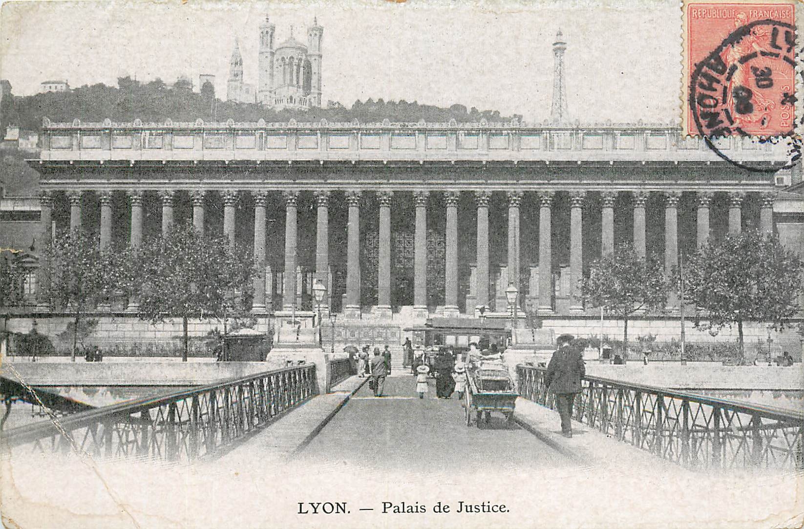 CPA Lyon Palais de Justice 