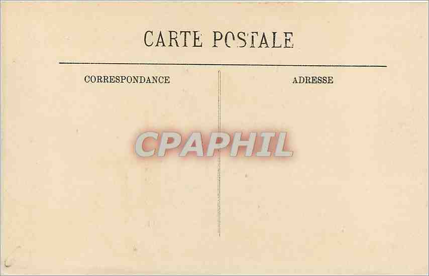 CPA Lyon Notre Dame de Fourviere  — Verso