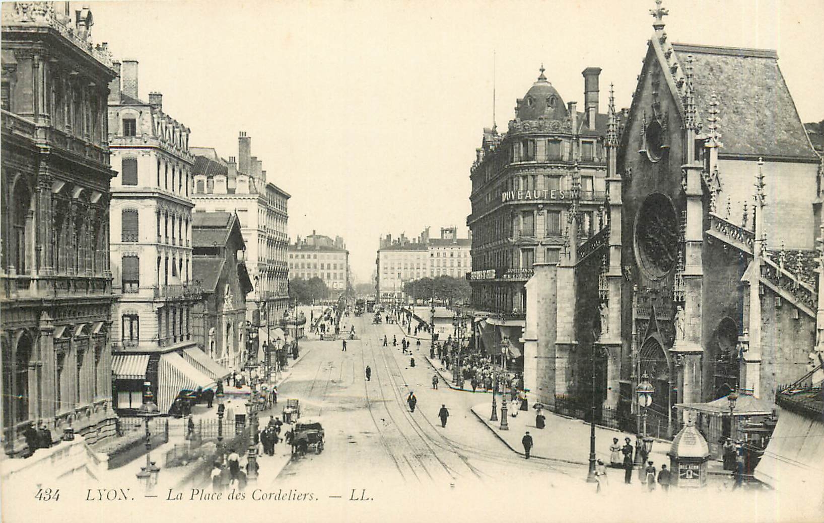 CPA Lyon La Place des Cordeliers 