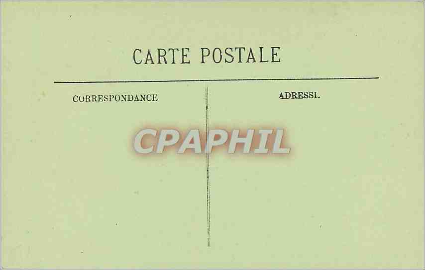 CPA Lyon La Place des Cordeliers  — Rückseite
