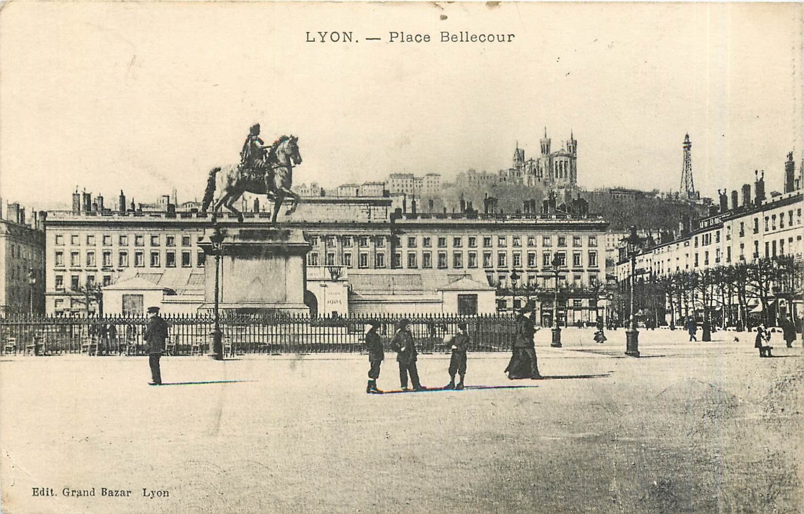 CPA Lyon Place Bellecour 