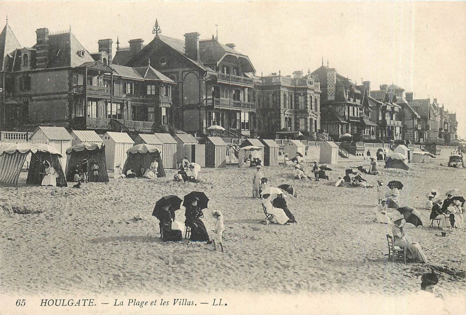 CPA Houlgate La Plage et les Villas 