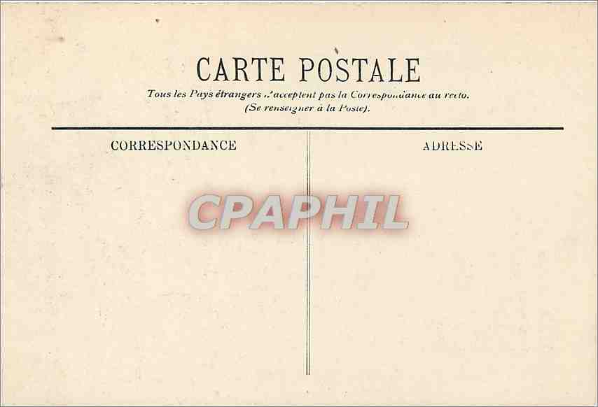 CPA Houlgate La Plage et les Villas  — Rückseite