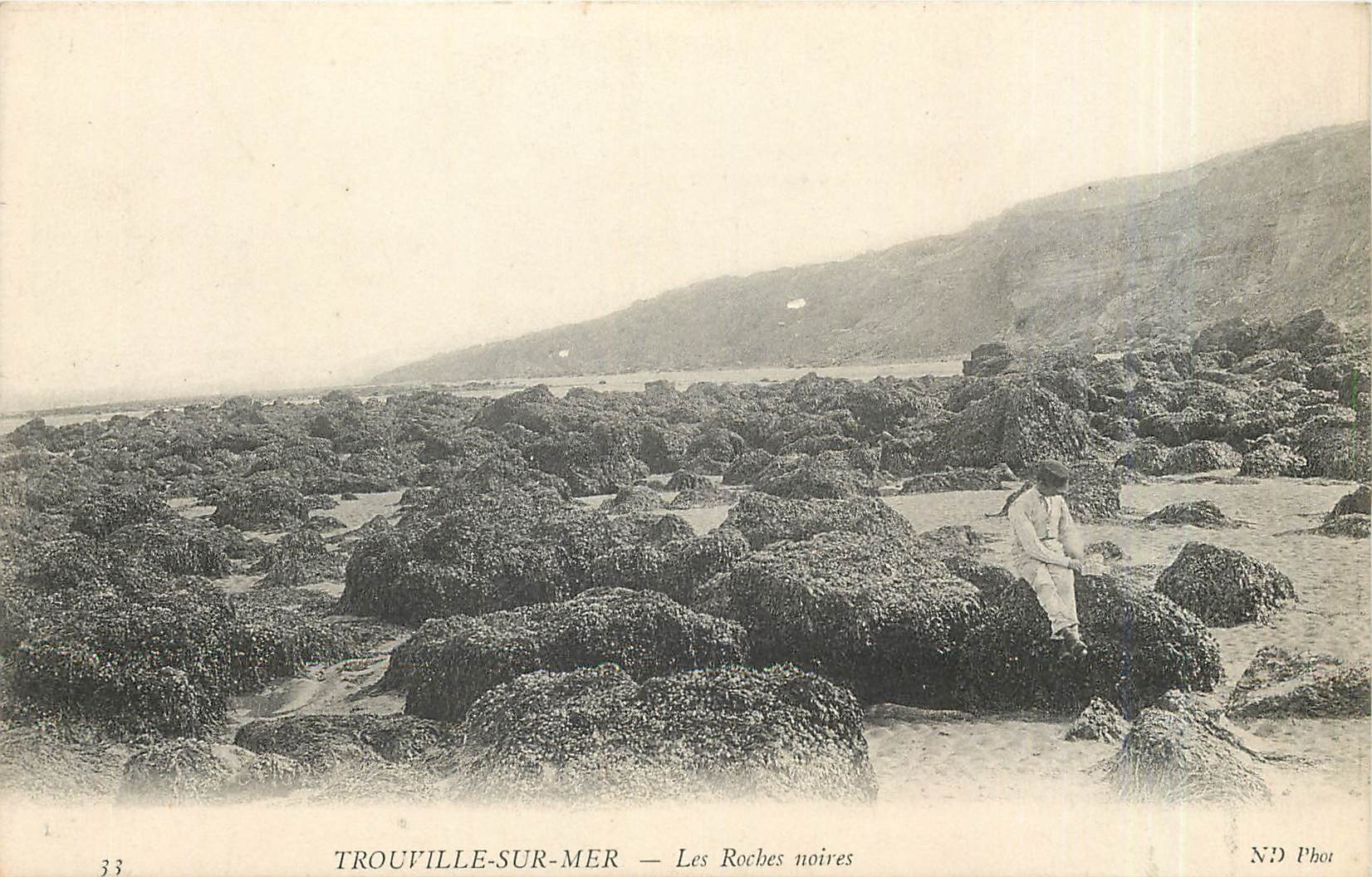 TROUVILLE-SUR-MER — Le Rocce nere — ND Phot