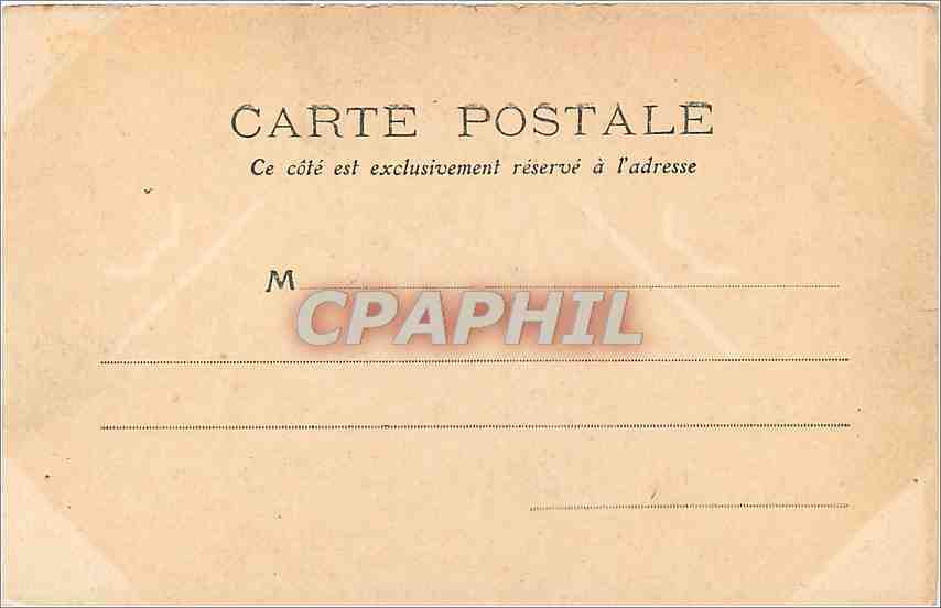 CPA Cognac L'Hotel de Ville  — Rückseite