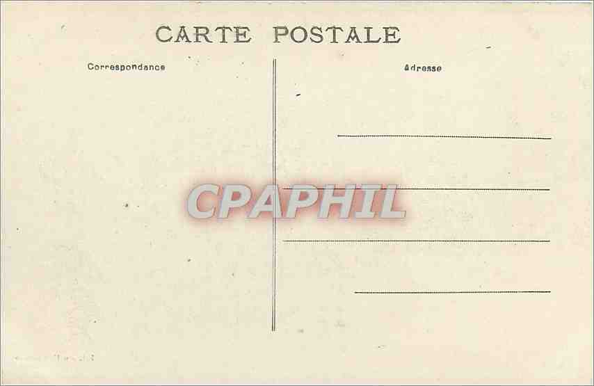 CPA Angouleme La Boucherie et l'Ancien Chateau  — Rückseite