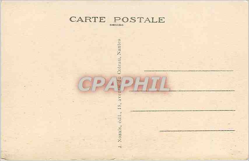 CPA La Rochelle Ch Inf Le Casino  — Verso