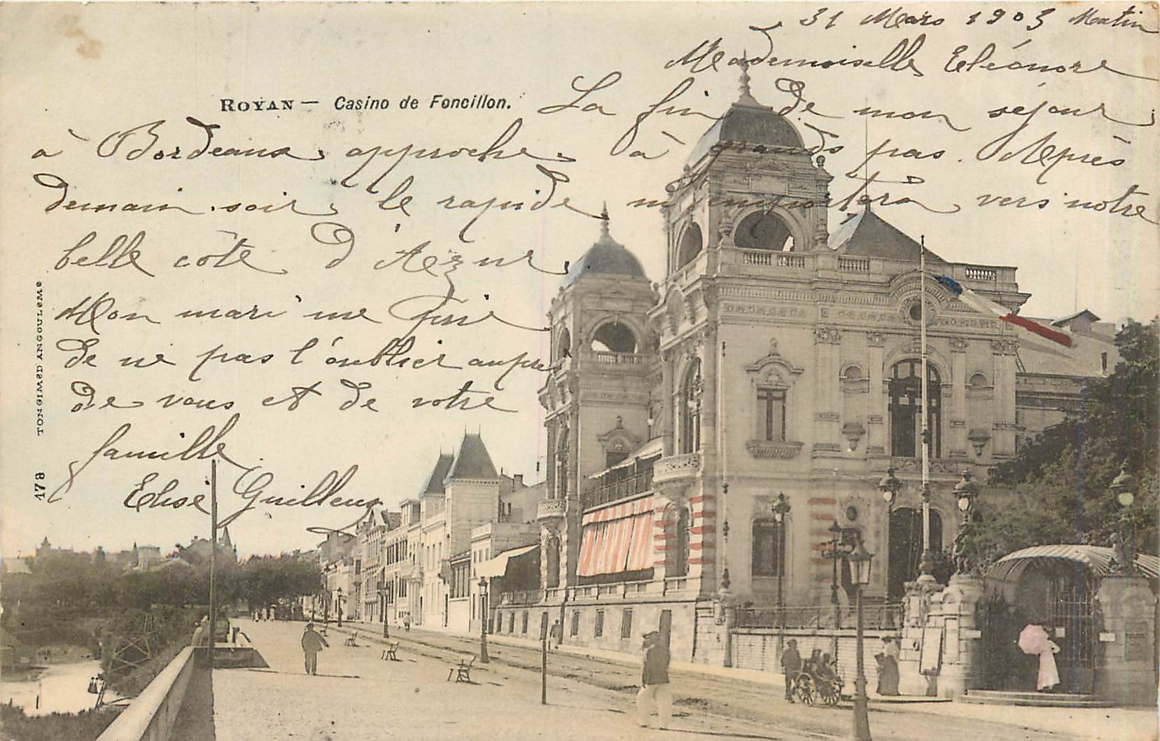 CPA Royan Casino de Foncillon 