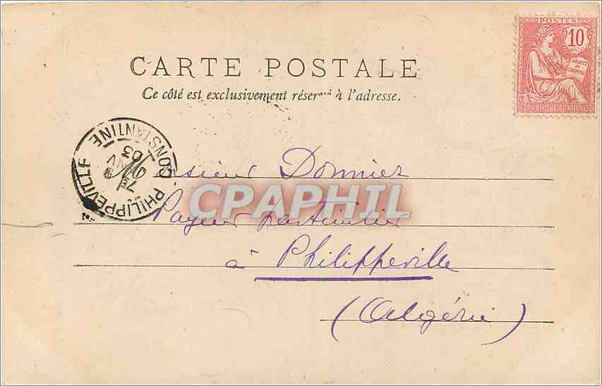 La Rochelle — La Plage — éditeur CPAPHIL, n°42 — Verso